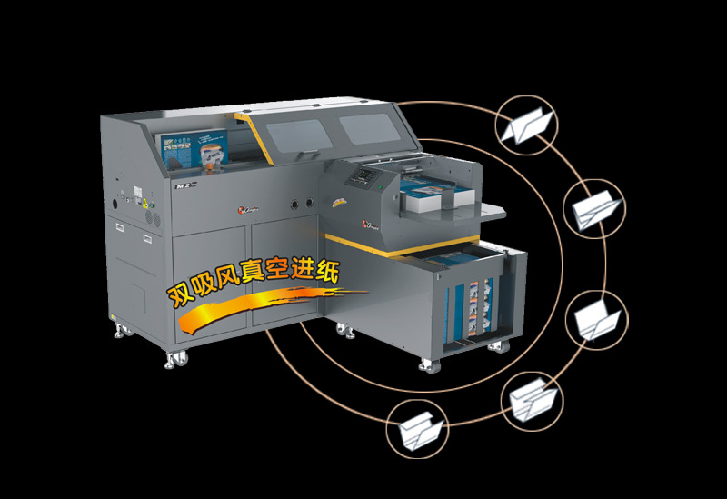 M2全自动胶装压痕一体机,全自动无线胶装机,压痕机(一机两用)